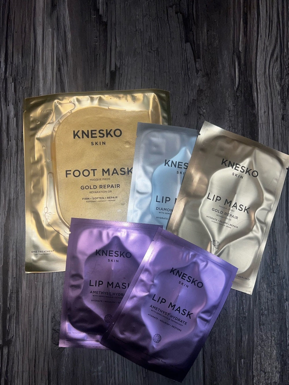 Knesko Collagen Lip & Foot Mask Set
